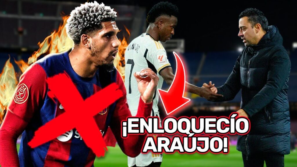 ¡Así fue como VINÍCIUS consiguió por FIN "ROMPER"🤯 a RONALD ARAÚJO! ¡¿TODO GRACIAS A XAVI?!🤔