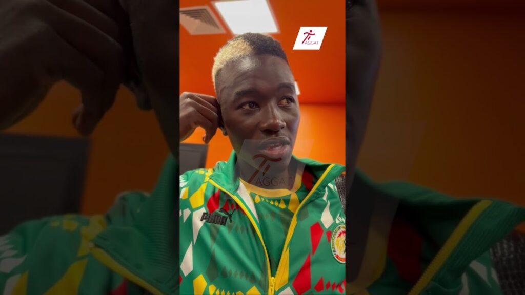 Pape Gueye au micro après le match Sénégal vs Cameroun : CAN 2023 #football #senegal #can #can2023