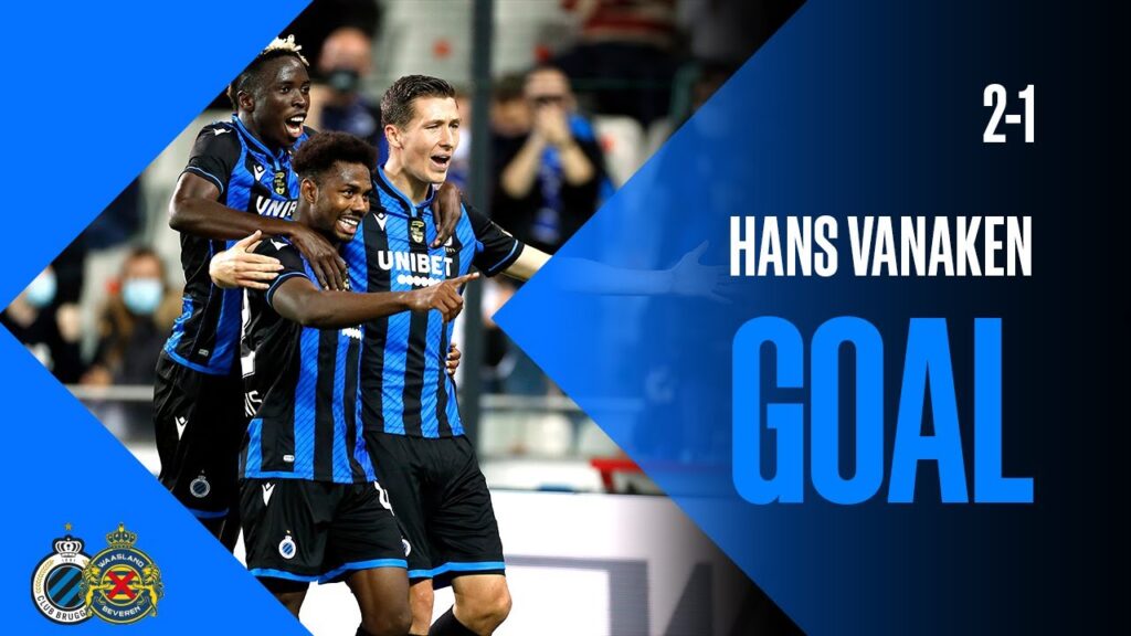 CLUB BRUGGE - WAASLAND - BEVEREN | 2-1 | GOAL VANAKEN | 2020-2021