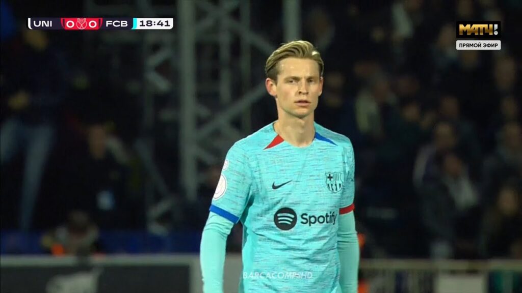 Frenkie De Jong vs Unionistas (Copa Del Rey) HD 1080i With Commentary