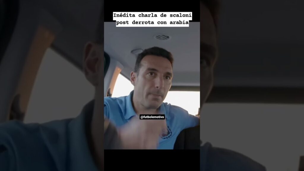 Scaloni post derrota Arabia Saudita INEDITO