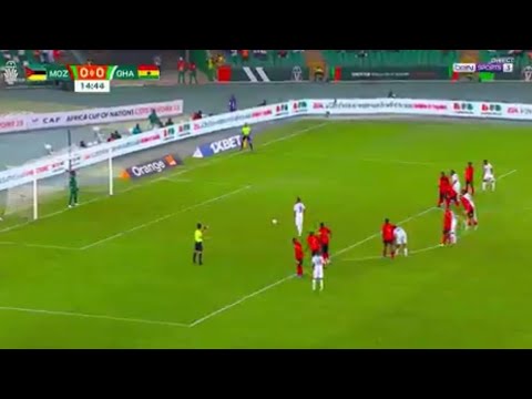 🇬🇭JORDAN AYEW SCORES SUPER PENALTY GOAL FOR GHANA AGAINST MOZAMBIQUE 🇲🇿 (1-0) & FANS REACTIO