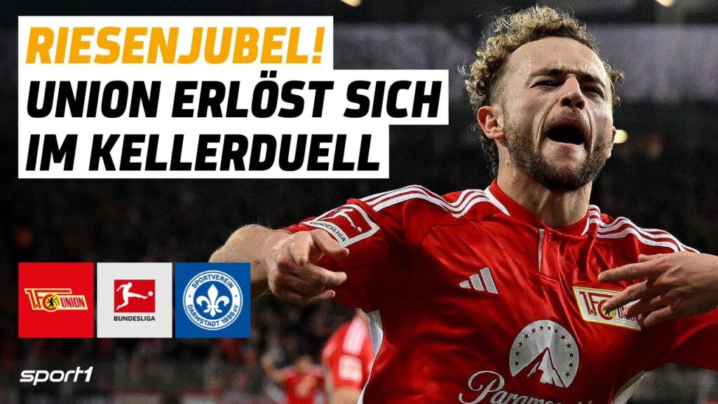 1. FC Union Berlin - SV Darmstadt 98 | Bundesliga Tore und Highlights 19. Spieltag