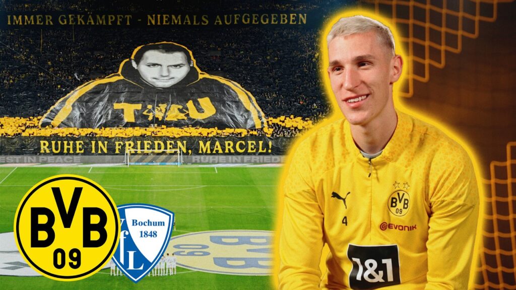 Schlotterbeck: “Incredible choreography, very special atmosphere” | BVB – VfL Bochum Schlotterbeck: "Incredible choreography, very special atmosphere" | BVB - VfL Bochum