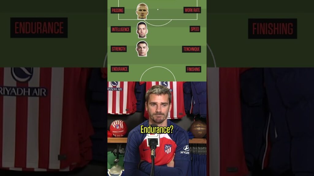 We asked Antoine Griezmann to build his perfect forward 🔥 #shorts