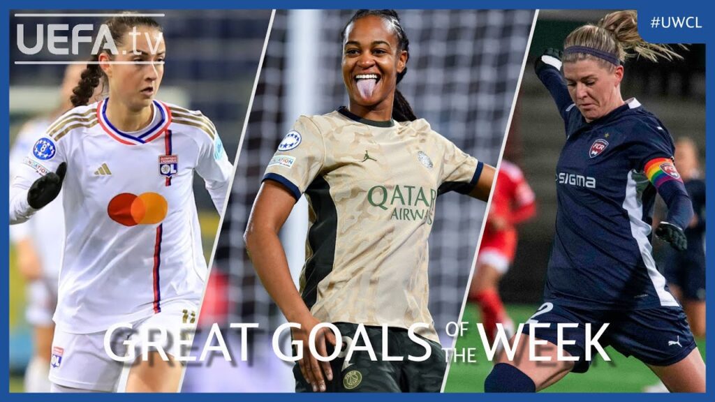 #UWCL Great Goals Matchday 5 | Däbritz, Katoto, Schough...