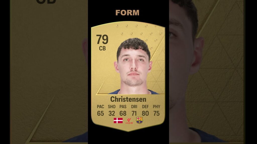 Andreas Christensen - Official Rating VS Current Form Rating #like #subscribe
