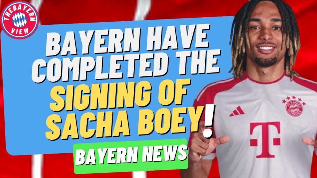 *OFFICIAL* Bayern have completed the signing of Sacha Boey!! - Bayern Munich transfer news