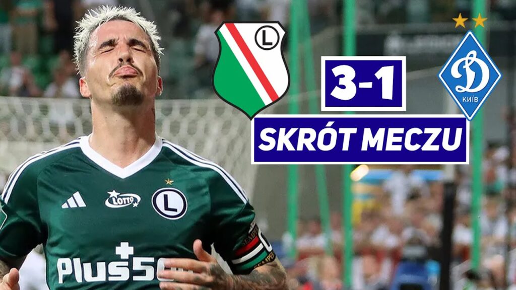 Legia Warszawa - Dynamo Kijów [3-1] skrót meczu | Pewna wygrana wojskowych | Mecz Towarzyski 2024