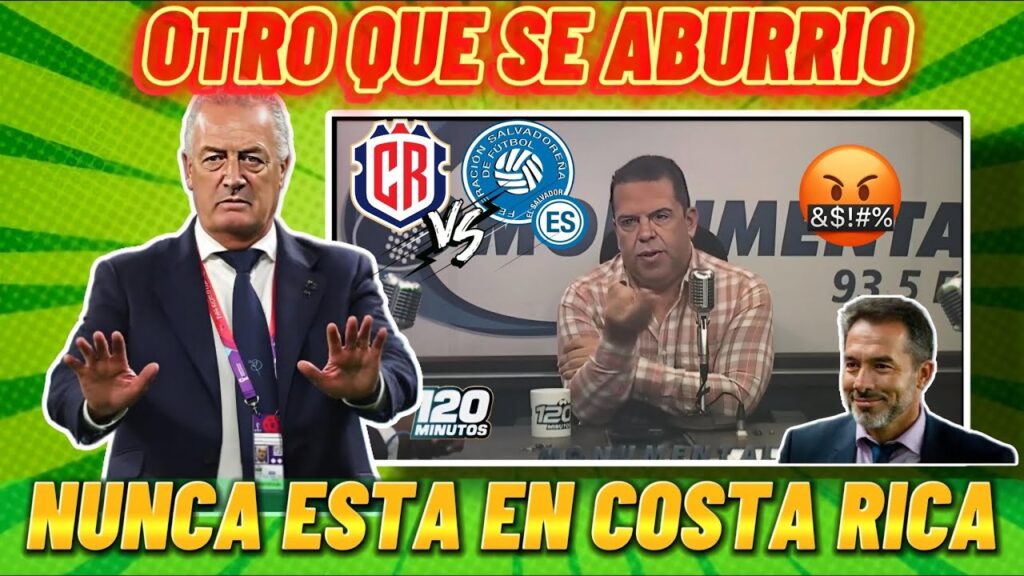 PRENSA TICA EXPL0TA CONTRA GUSTAVO ALFARO POR CONVOCATORIA PARA AMISTOSO NUNCA ESTA EN COSTA RICA🥹