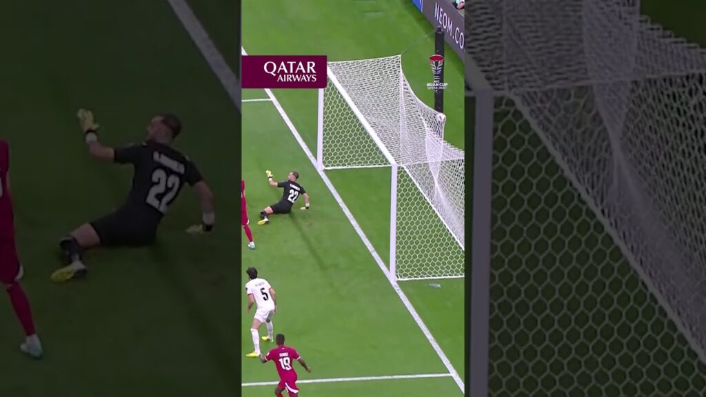 Akram Afif → Hassan Al Haydos at it again! @qatarairways #goingplacestogether #AsianCup2023 #QATvPLE