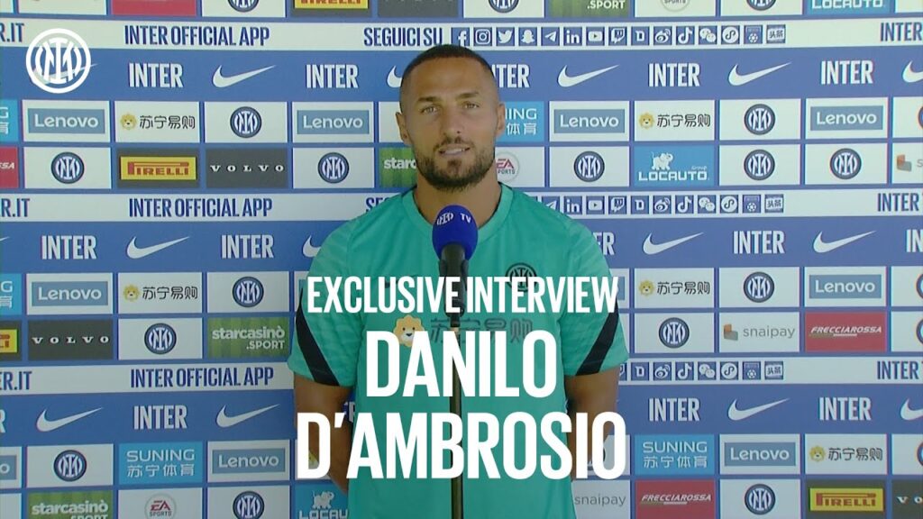 DANILO D'AMBROSIO | Exclusive Inter TV Interview | #InterPreSeason #IMInter 🎙️⚫️🔵🇮🇹 [SUB ENG]