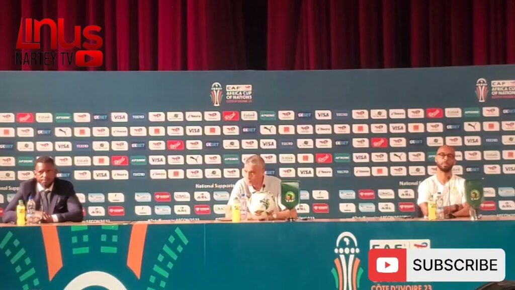 Video: Watch what Coach Chris Hughton & Denis Odoi said at Press Conference ahead of Mozambique game