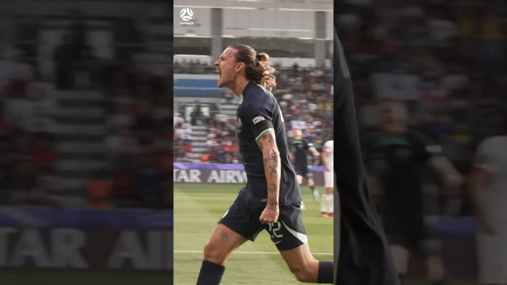 Jackson Irvine is elevating 🆙 #socceroos #asiancup2023 #shorts