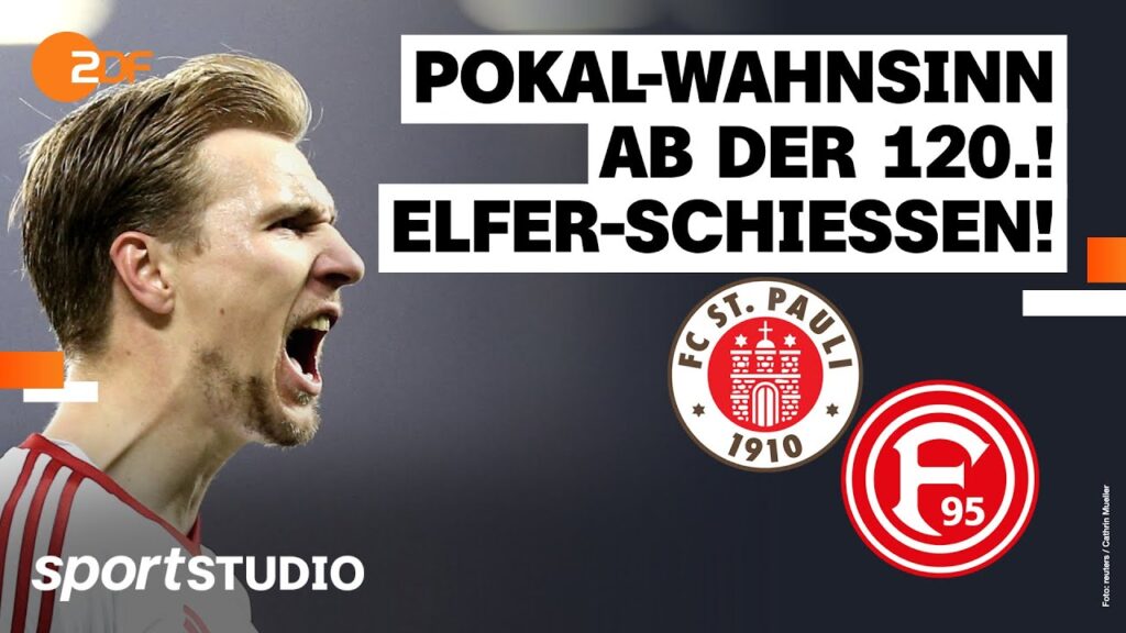 1. FC St. Pauli – Fortuna Düsseldorf | DFB-Pokal 2023/24, Viertelfinale | sportstudio