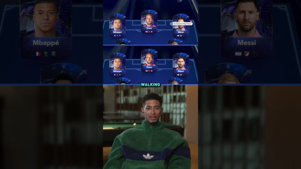 Jude Bellingham was not having Carragher's TOTY front three! 😂