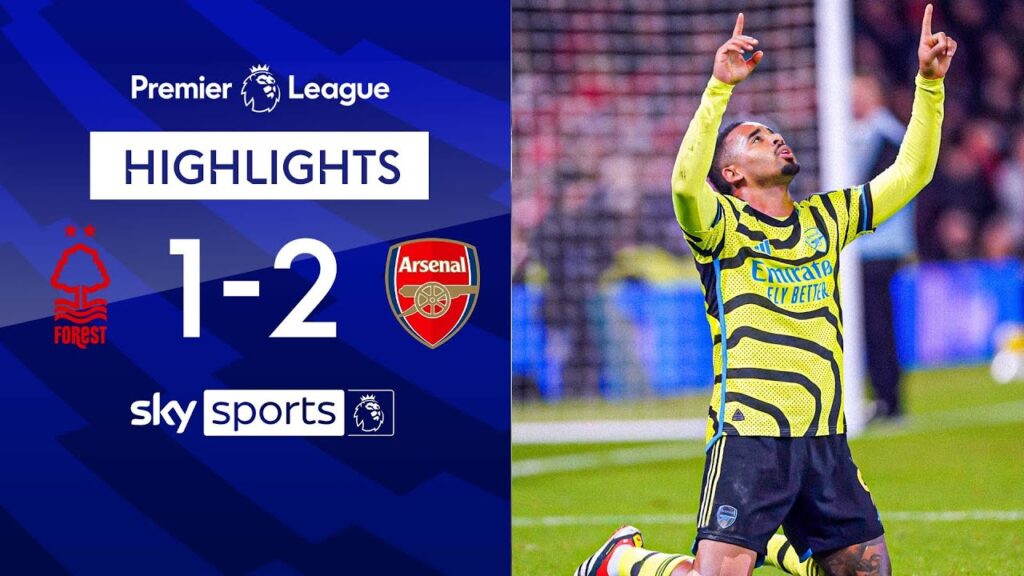Jesus and Saka fire Arsenal to win at Forest 🔥 | Nottingham Forest 1-2 Arsenal | EPL Highlights