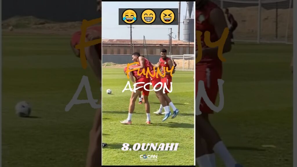 🏆Cocan 2023 : BEFORE MATCH MOROCCO VS RDC-CONGO | AZZEDINE OUNAHI HAPPY 😂😁😆 #shorts