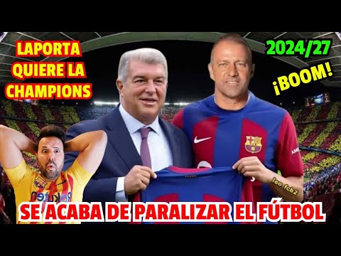 BOMBAZO ¡HANSI FLICK NUEVO ENTRENADOR DEL BARÇA!