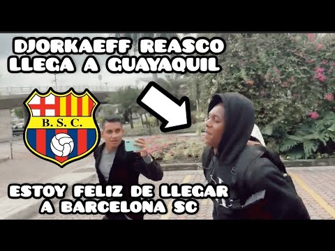 DJORKAEFF REASCO LLEGA A LA CUIDAD DE GUAYAQUIL, ESTOY FELIZ POR LLEGAR A BARCELONA #like #suscribet