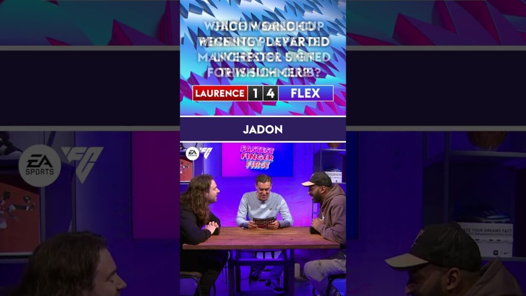 Laurence McKenna takes on Flex in Fastest Finger First 👇🚨