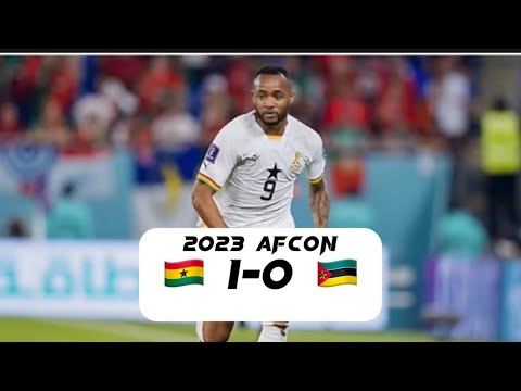 Ghana 🇬🇭 2-2 🇲🇿 Mozambique - Jordan Ayew’s penalty goal