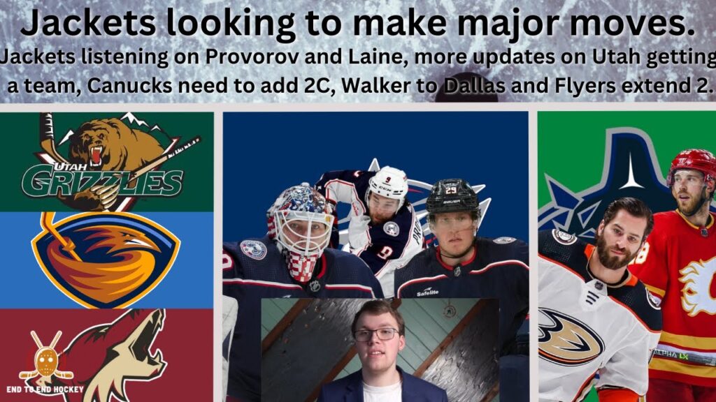 NHL Trade Rumours: CBJ listening on Provorov and Laine, Vancouver looking at 2C plus more.