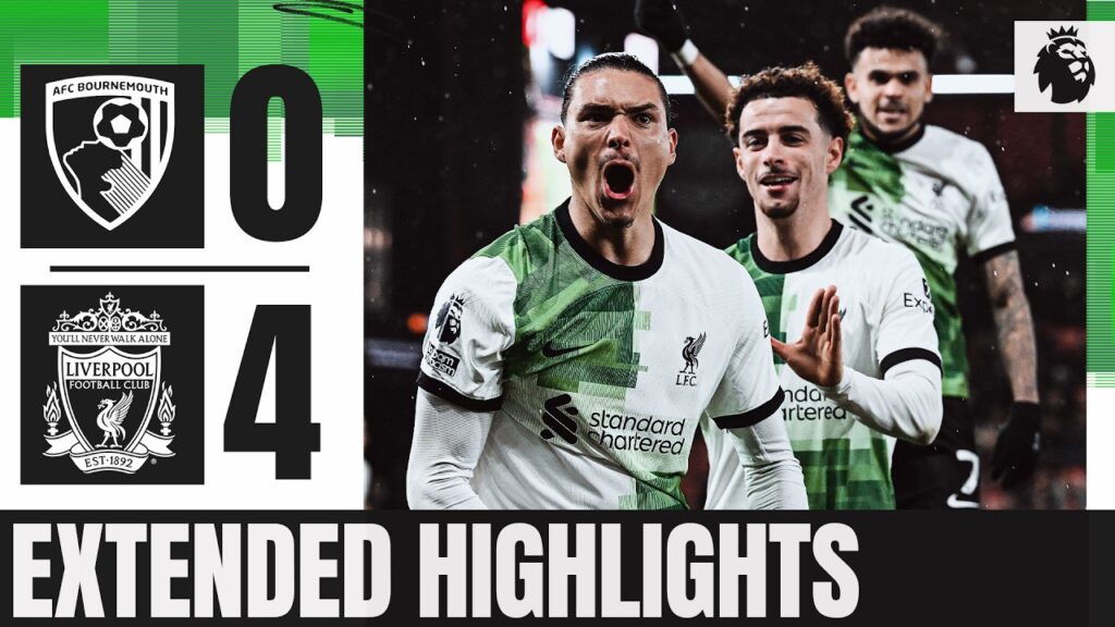 FOUR Goals As Nunez & Jota Secure Away Win! | Bournemouth 0-4 Liverpool | Extended Highlights