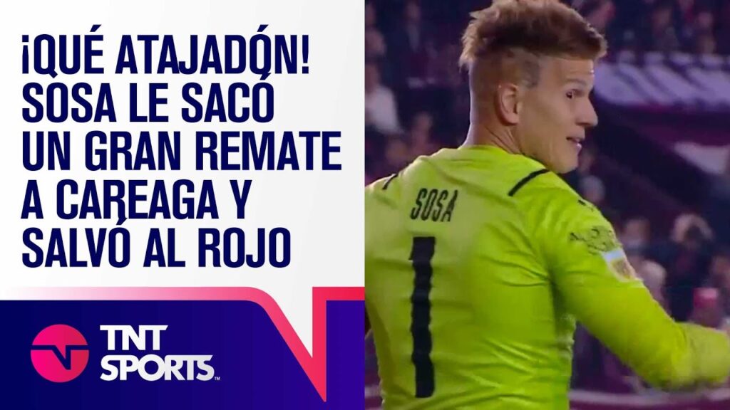 ¡QUÉ ATAJADÓN! SOSA le sacó un GRAN remate a Careaga y SALVÓ al ROJO 🧤🧤