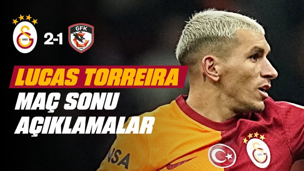 📺 Lucas Torreira'nın maç sonu açıklamaları | #GSvGFK