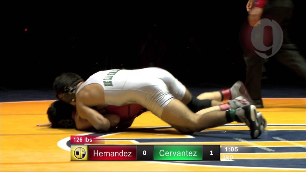 126 Anthony Hernandez v Nathan Cervantez - 2015 CIF Wrestling Championship FInals