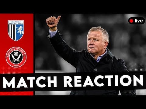 Match Review Gillingham 0-4 Sheffield United