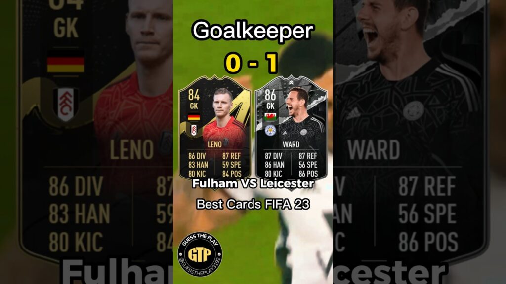 Fulham VS Leicester City Premier League #shorts