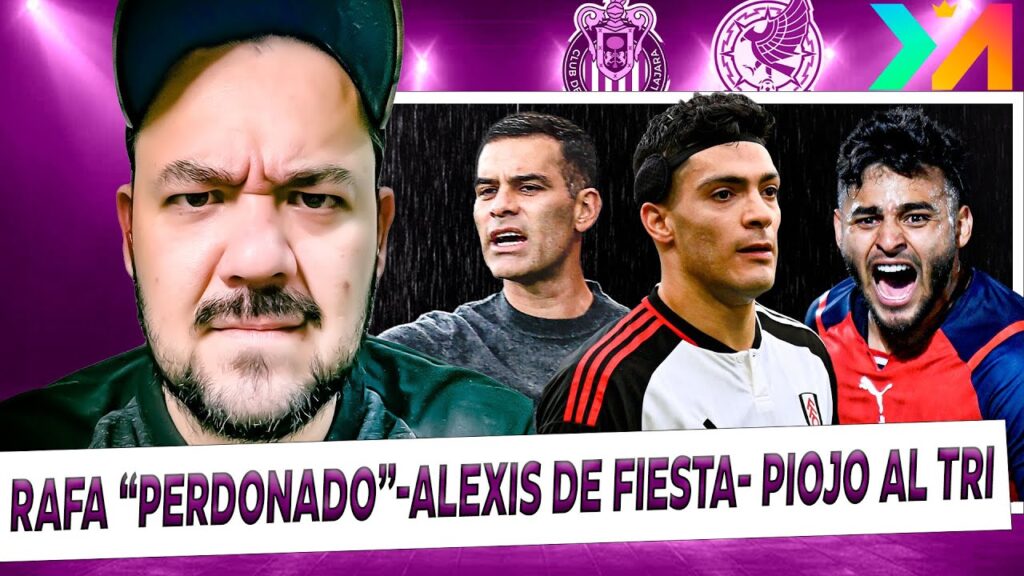 Alexis Vega OTRA VEZ de fiesta; Raúl prende las alarmas; Piojo firma para ir al Tri; Rafa PERDONADO