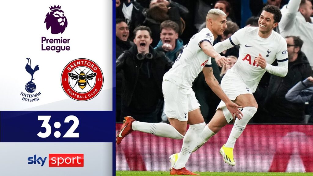 Richarlison erlöst Spurs! | Tottenham Hotspur - FC Brentford | Highlights - Premier League 2023/24