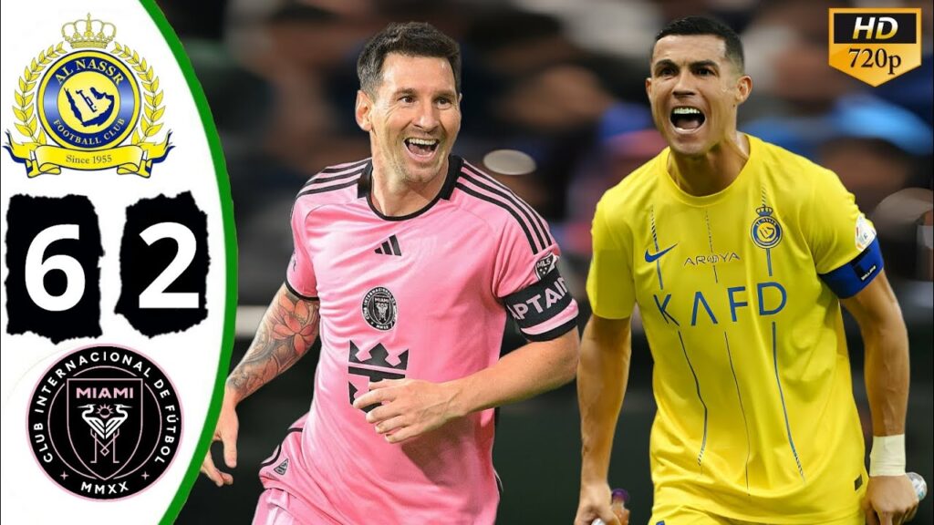 Inter Miami vs Al Nassr 6-2 All Goals & Highlights - Riyadh Season Cup 2024