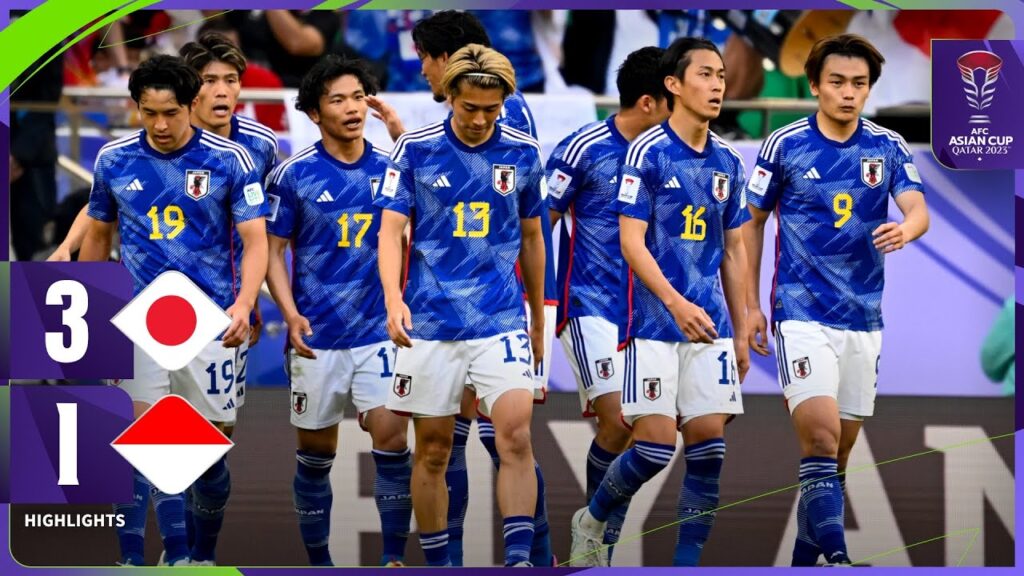 #AsianCup2023 | Group D : Japan 3 - 1 Indonesia