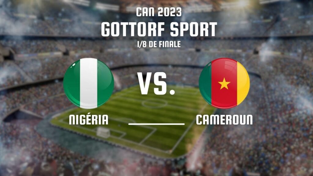 Nigeria Vs. Cameroun  (1/8 De Finale) - Full Match CAN 2023