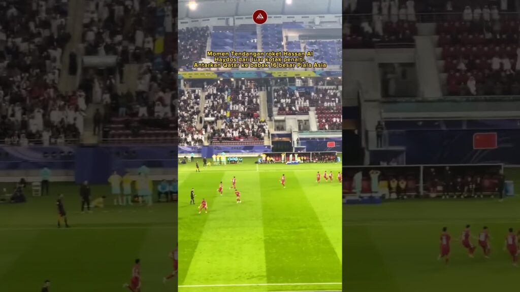 Tendangan roket Hassan Al Haydos #qatar #pialaasia #timnasqatar