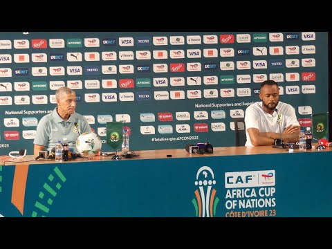 GHANA VS EGYPT - PRE MATCH PRESSER - HUGHTON & JORDAN READY