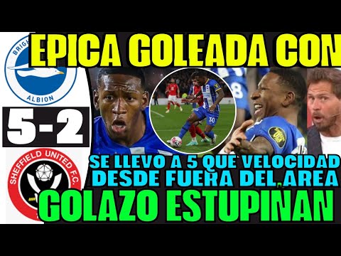 BRUTAL GOLAZO AL ÚLTIMO MINUTO PERVIS ESTUPIÑÁN IMPRESIONÓ SE LLEVÓ A TODOS EN PARTIDAZO SORPRENDE
