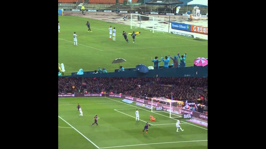 Minkyu Joo scored after fantastic first touch similar as Luiz Suarez scored against Real Madrid.