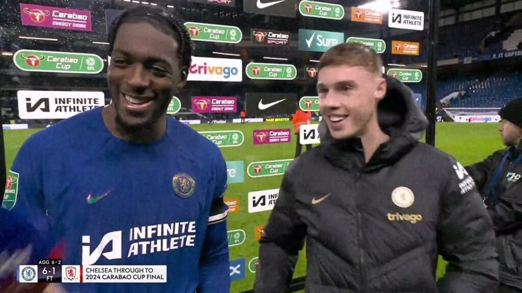 Cole Palmer & Axel Disasi Post Match Talk │ Chelsea 6-1 Middlesbrough