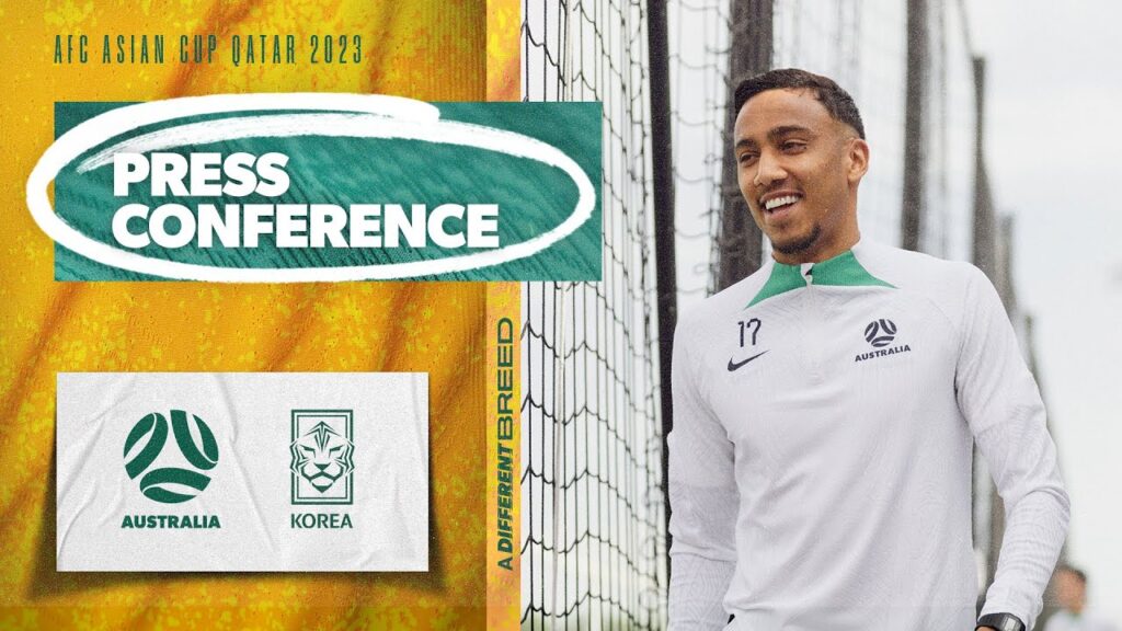 Keanu Baccus: I've got belief we can go all the way | Press Conference | Australia v Korea Republic