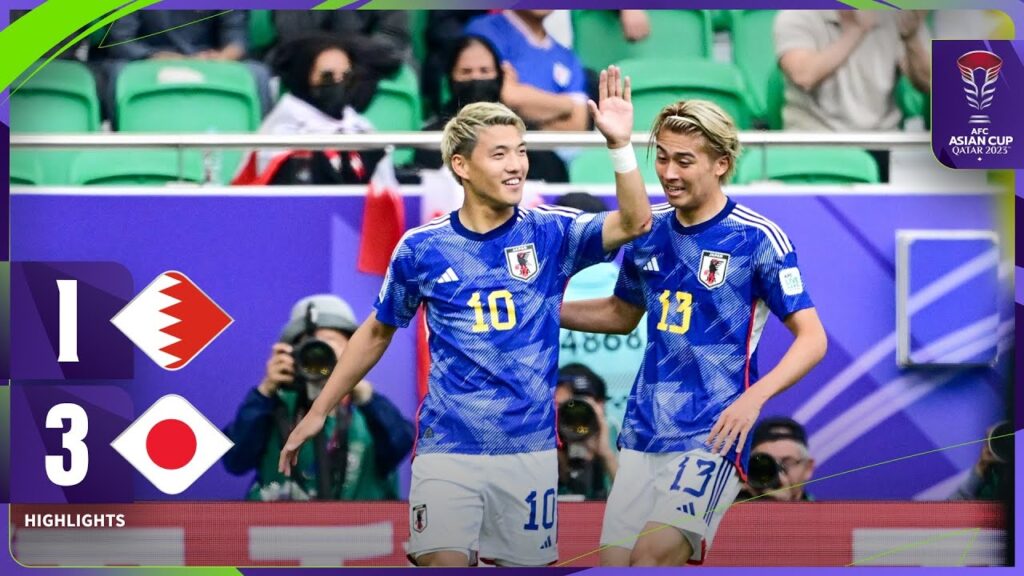 #AsianCup2023 | Round of 16 : Bahrain 1 – 3 Japan #AsianCup2023 | Round of 16 : Bahrain 1 - 3 Japan