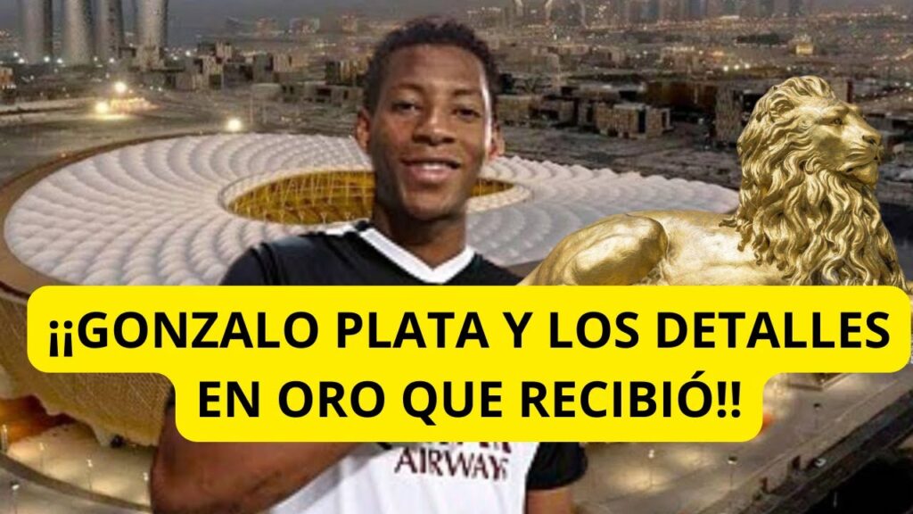 INCREIBLE!! LOS DOS REGALOS que RECIBIO GONZALO PLATA en MEDIO ORIENTE que HAN DADO LA VUELTA