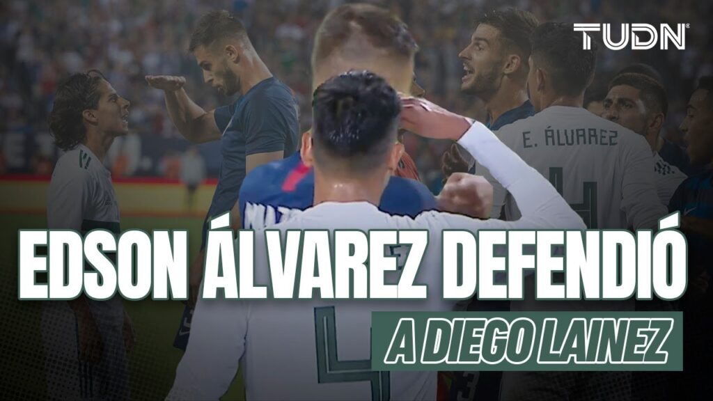 ¡La furia de Edson Álvarez vs EUA! 🤯💥 El día que defendió a Diego Lainez | TUDN