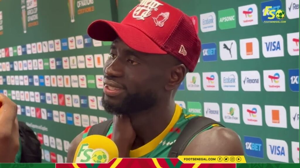 Réaction de Cheikhou Kouyaté après Sénégal - Guinée (2-0)