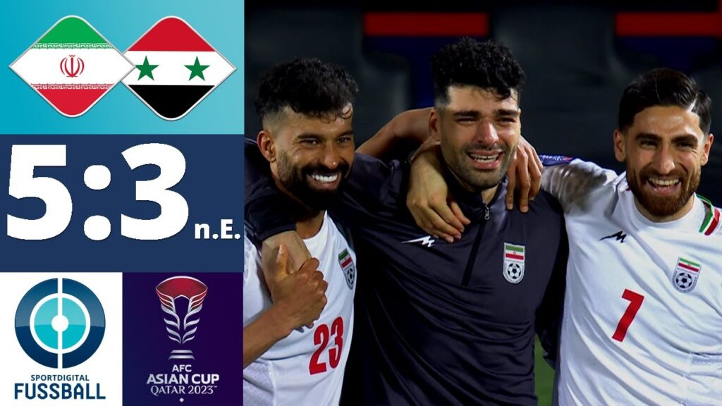 Taremi sieht Rot! Der Iran zittert sich ins Viertelfinale | Iran - Syrien