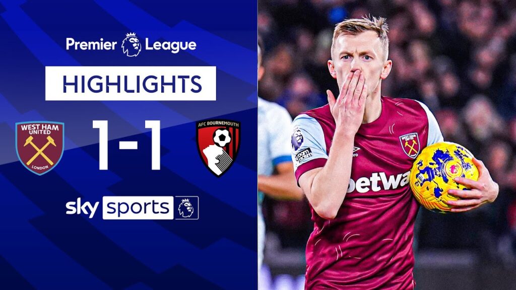Ward-Prowse rescues point for Hammers! ⚒️ | West Ham 1-1 Bournemouth | EPL Highlights Ward-Prowse rescues point for Hammers! ⚒️ | West Ham 1-1 Bournemouth | EPL Highlights